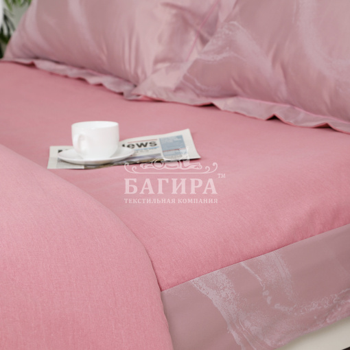 Постельное бельё (КПБ) "Сатин-жаккард" Аврора